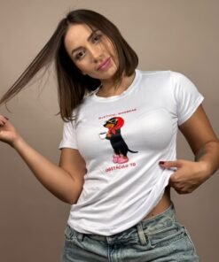 camiseta perrito objetivo: ahorrar blanco - 1202523
