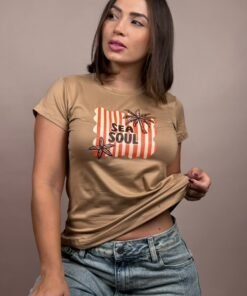 camiseta café sea soul cafe - 1202530